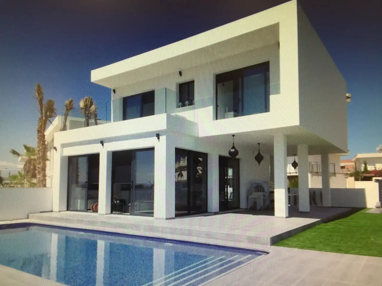 Vista exterior de Casa o chalet en venta en La Romana con Piscina
