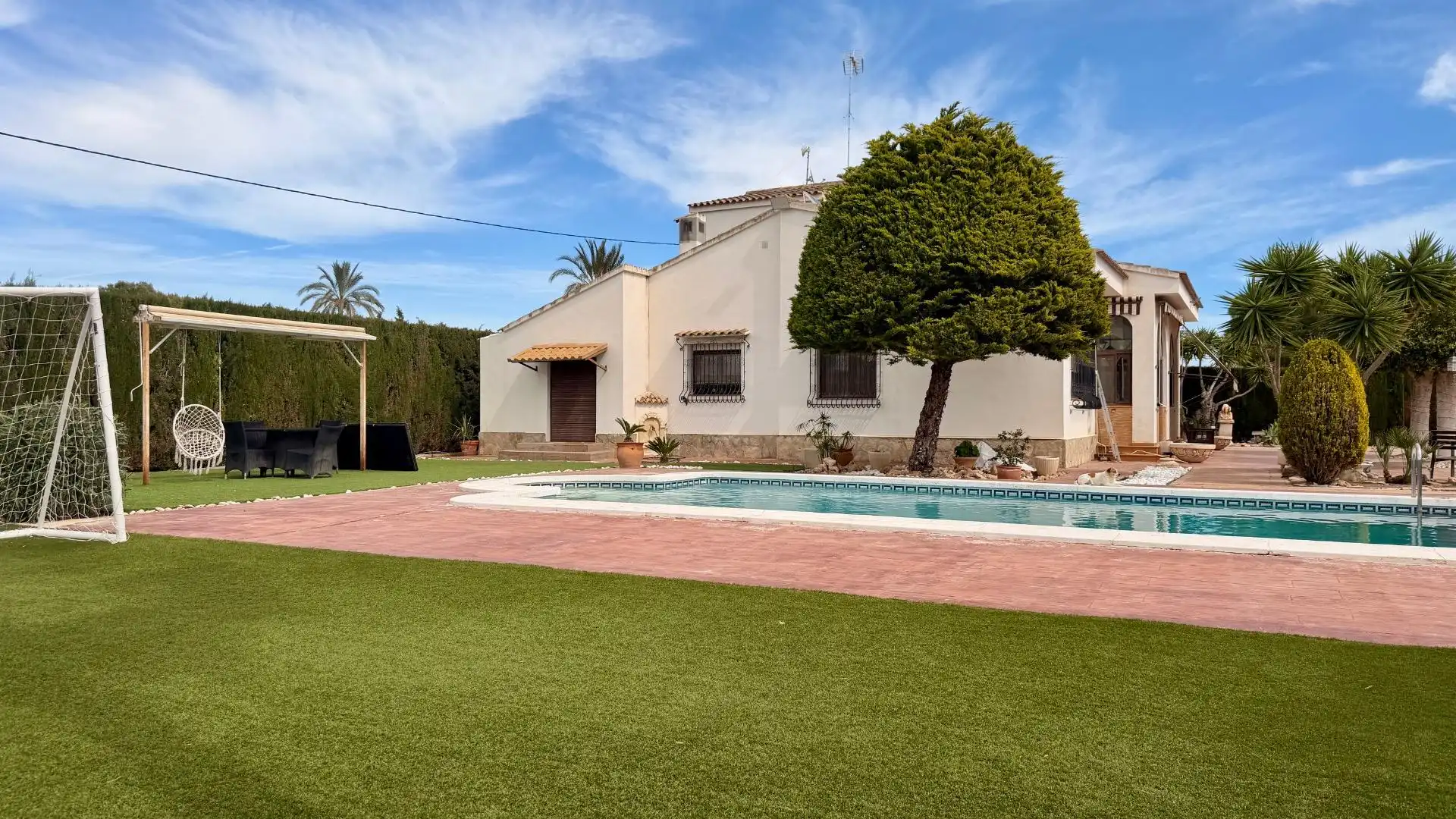 Garden of Houses for sale in Elche / Elx  with Air Conditioner, Private garden and Terrace
