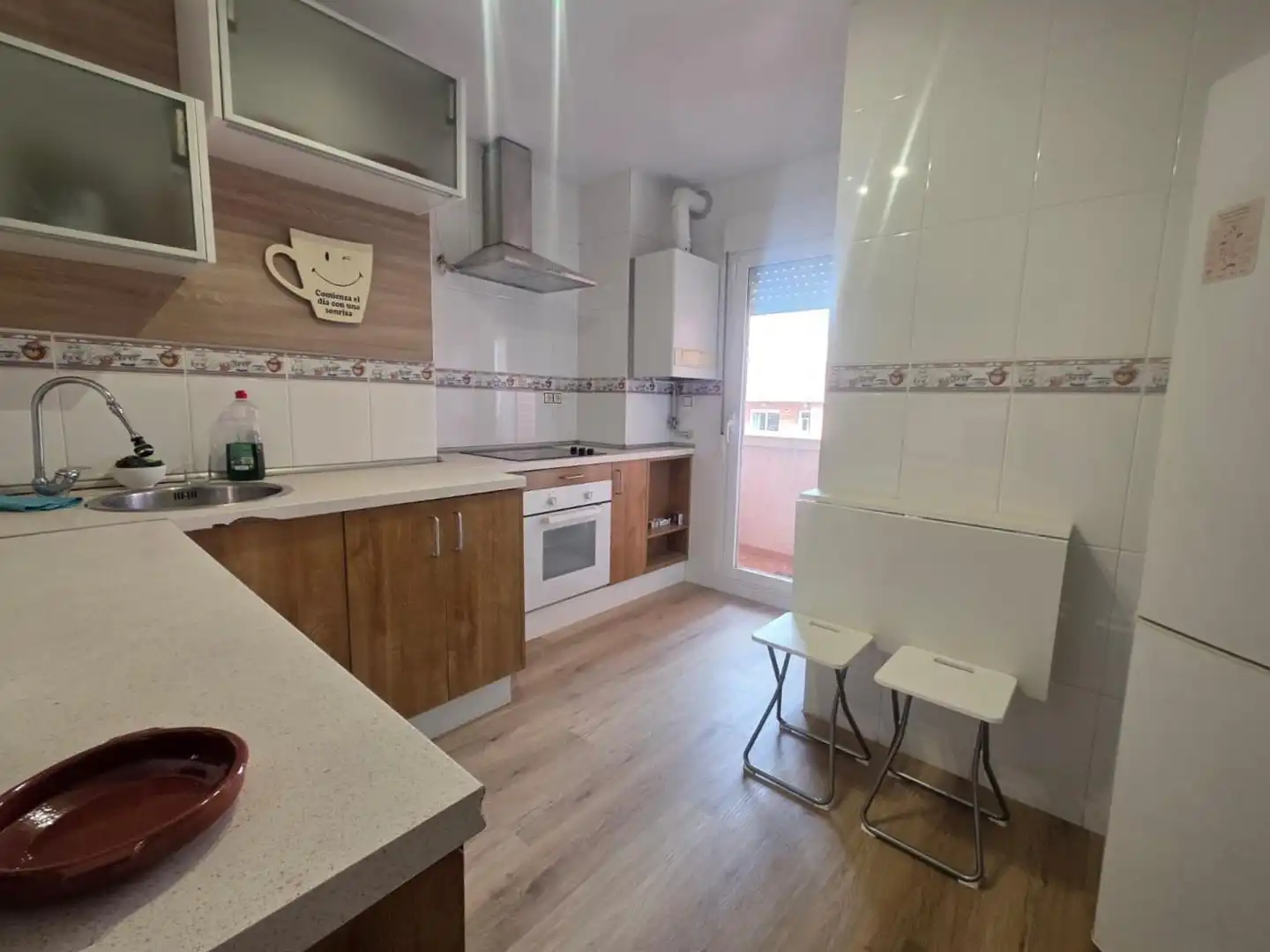 Küche von Wohnung zur Miete in Ávila mit Heizung, Parkett und Terrasse