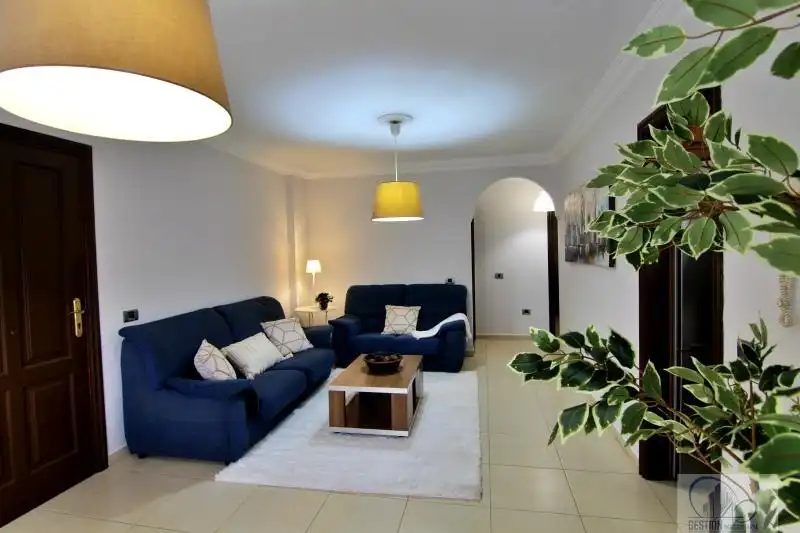 Living room of Flat for sale in San Cristóbal de la Laguna  with Terrace, Storage room and Furnished