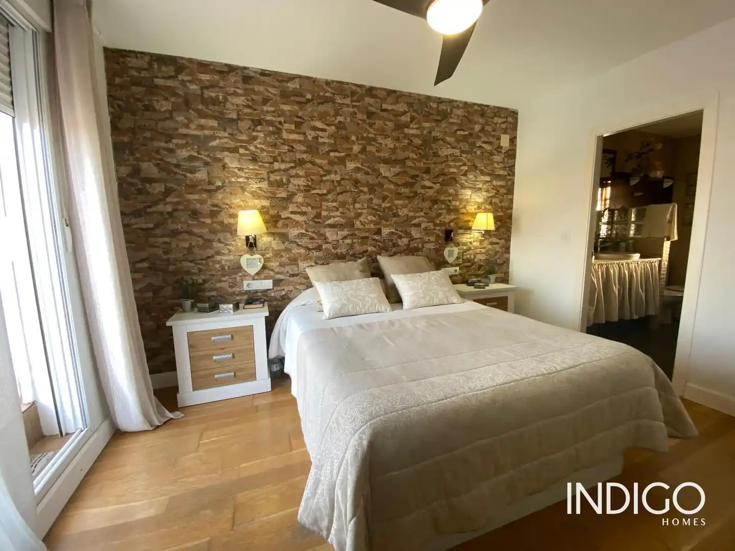 Bedroom of Houses for sale in Mutxamel  with Air Conditioner, Heating and Terrace