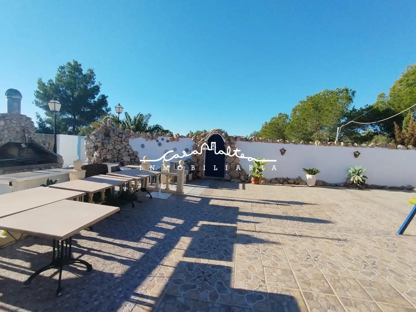 Jardín de Casa o chalet en venta en La Nucia con Aire acondicionado, Jardín privado y Terraza