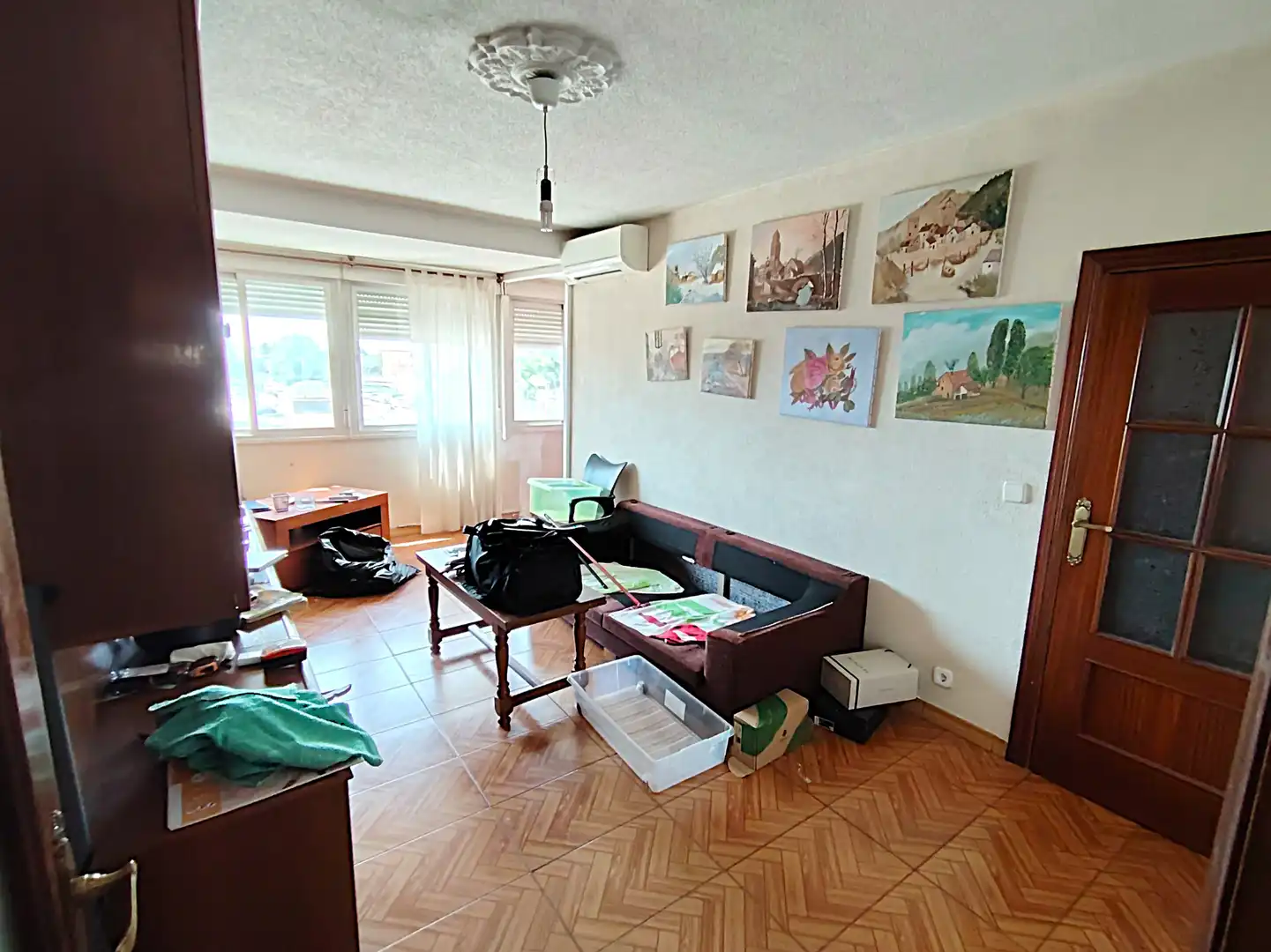 Sala de estar de Piso en venta en Getafe con Aire acondicionado, Calefacción y Terraza