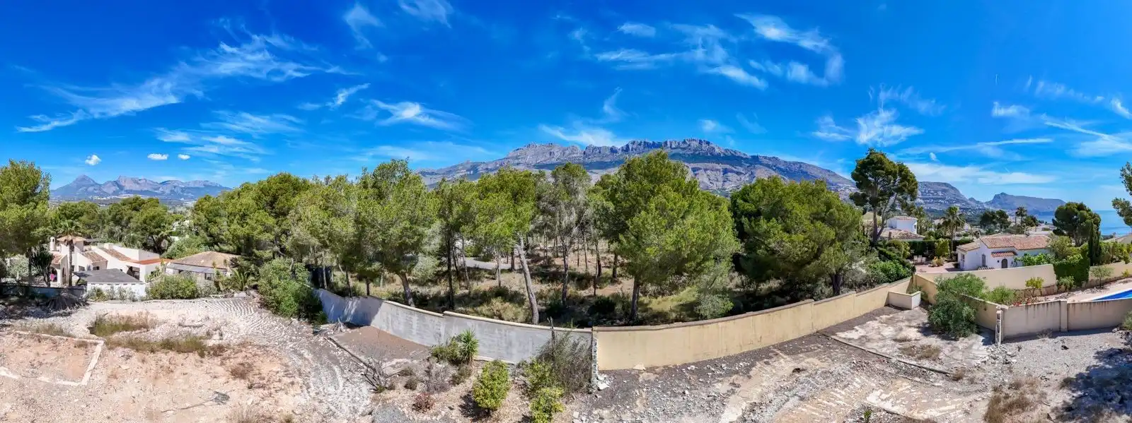 Vista exterior de Residencial en venta en Altea