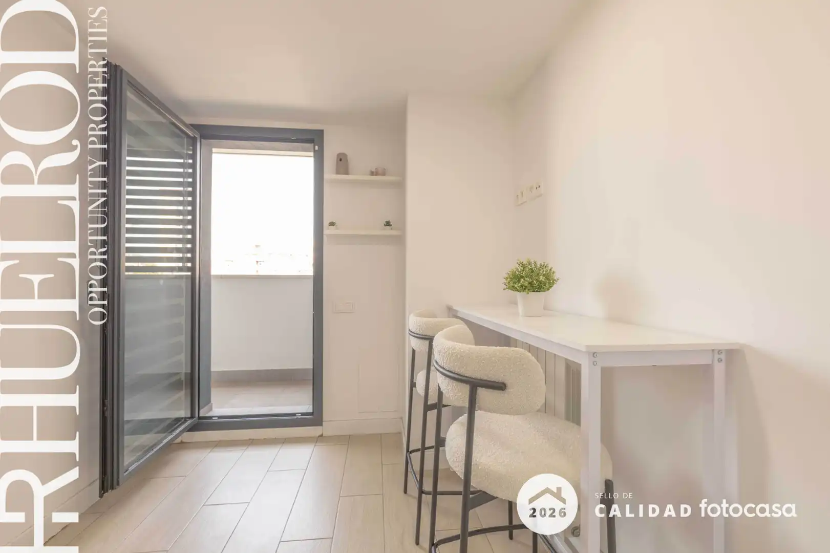Terraza de Piso en venta en Badalona con Calefacción, Parquet y Trastero