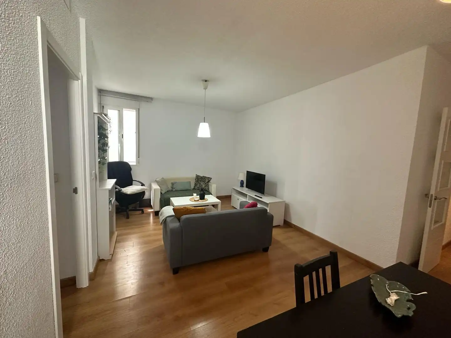 Sala de estar de Piso de alquiler en Madrid con Aire acondicionado, Calefacción y Parquet