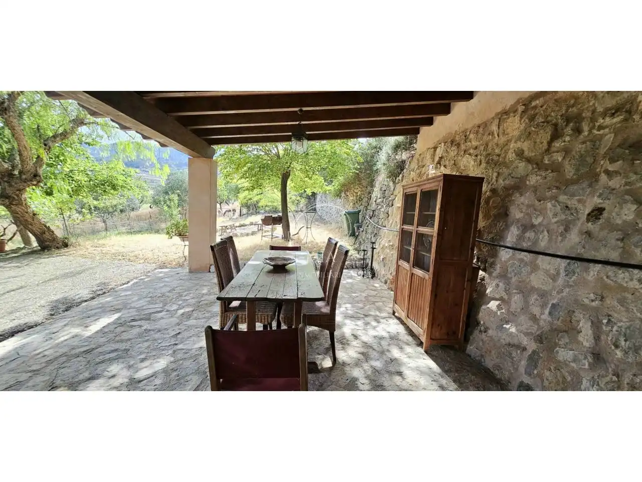 Terrace of Country homes for rent in Alaró  with Private garden, Terrace and Furnished