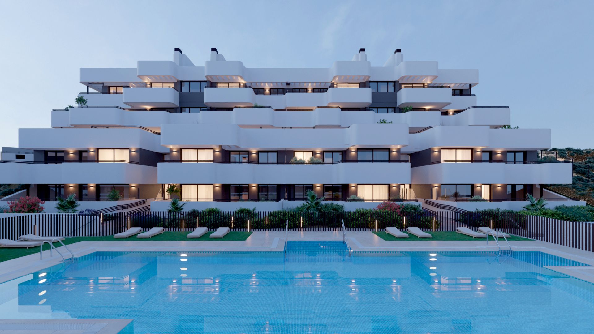 Exterior view of Apartment for sale in Estepona  with Air Conditioner, Heating and Terrace