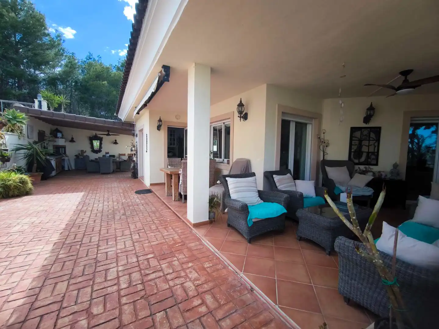 Terrassa de Casa o xalet en venda en L'Alfàs del Pi amb Aire condicionat, Calefacció i Jardí privat