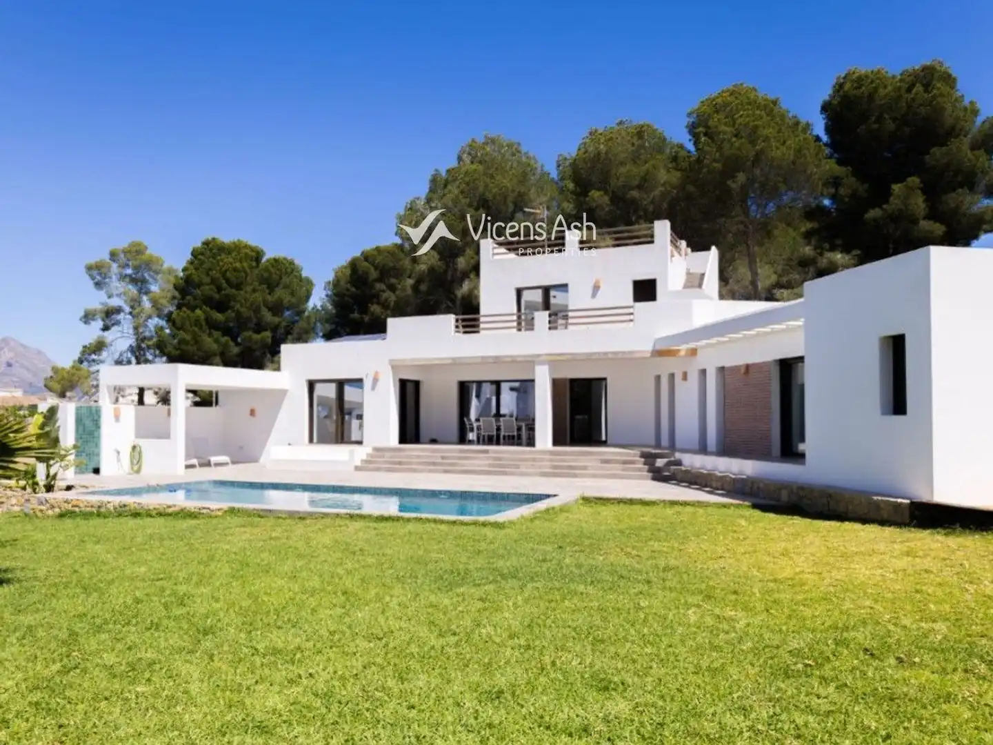 Exterior view of Houses for sale in Jávea / Xàbia  with Air Conditioner, Heating and Terrace