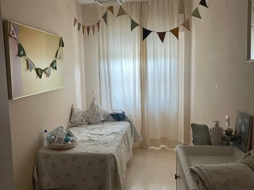 Bedroom of Flat for sale in  Sevilla Capital  with Air Conditioner