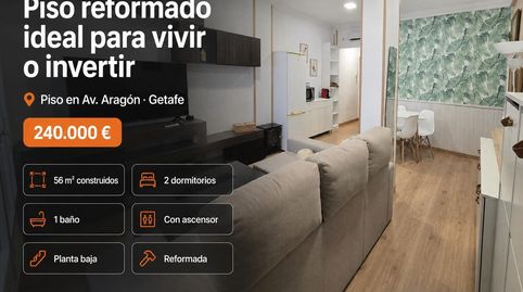Foto 2 de Planta baixa en venda a Avenida Aragon, Juan de la Cierva, Getafe