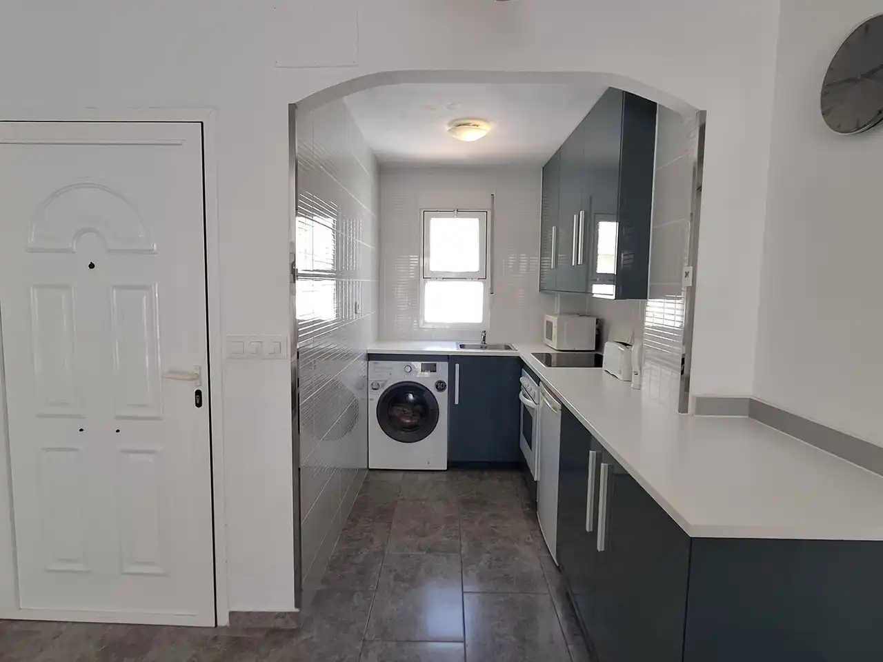Cuina de Apartament en venda en Mojácar amb Aire condicionat, Terrassa i Piscina