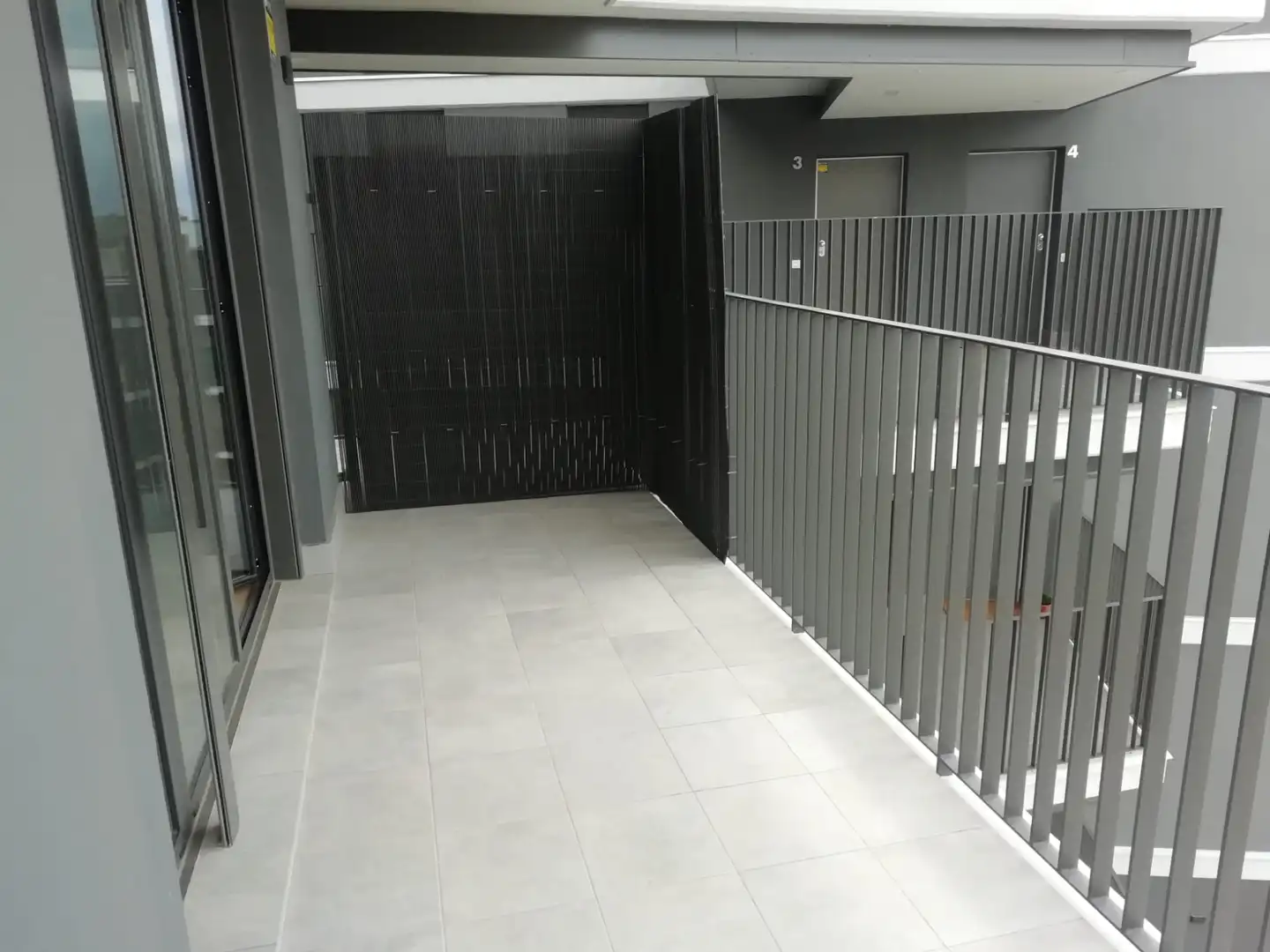 Terrasse von Wohnung zum Verkauf in Terrassa mit Klimaanlage, Heizung und Parkett