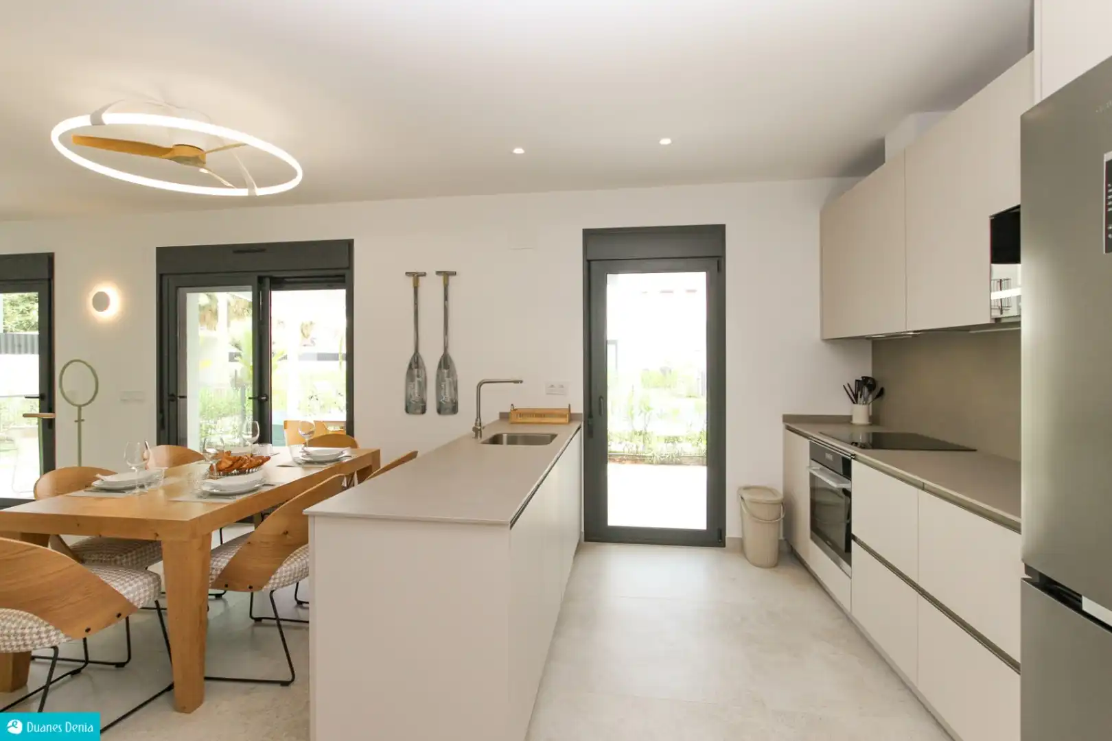Cocina de Casa o chalet de alquiler en Dénia con Aire acondicionado, Calefacción y Jardín privado