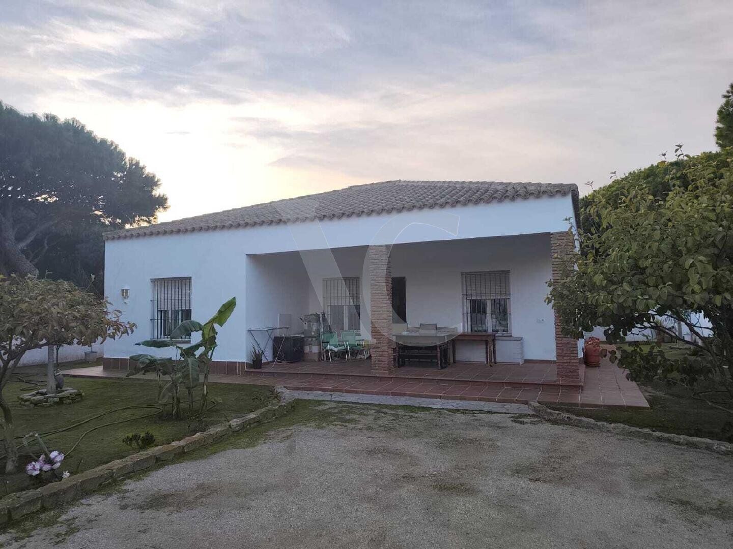 Exterior view of House or chalet for sale in Chiclana de la Frontera