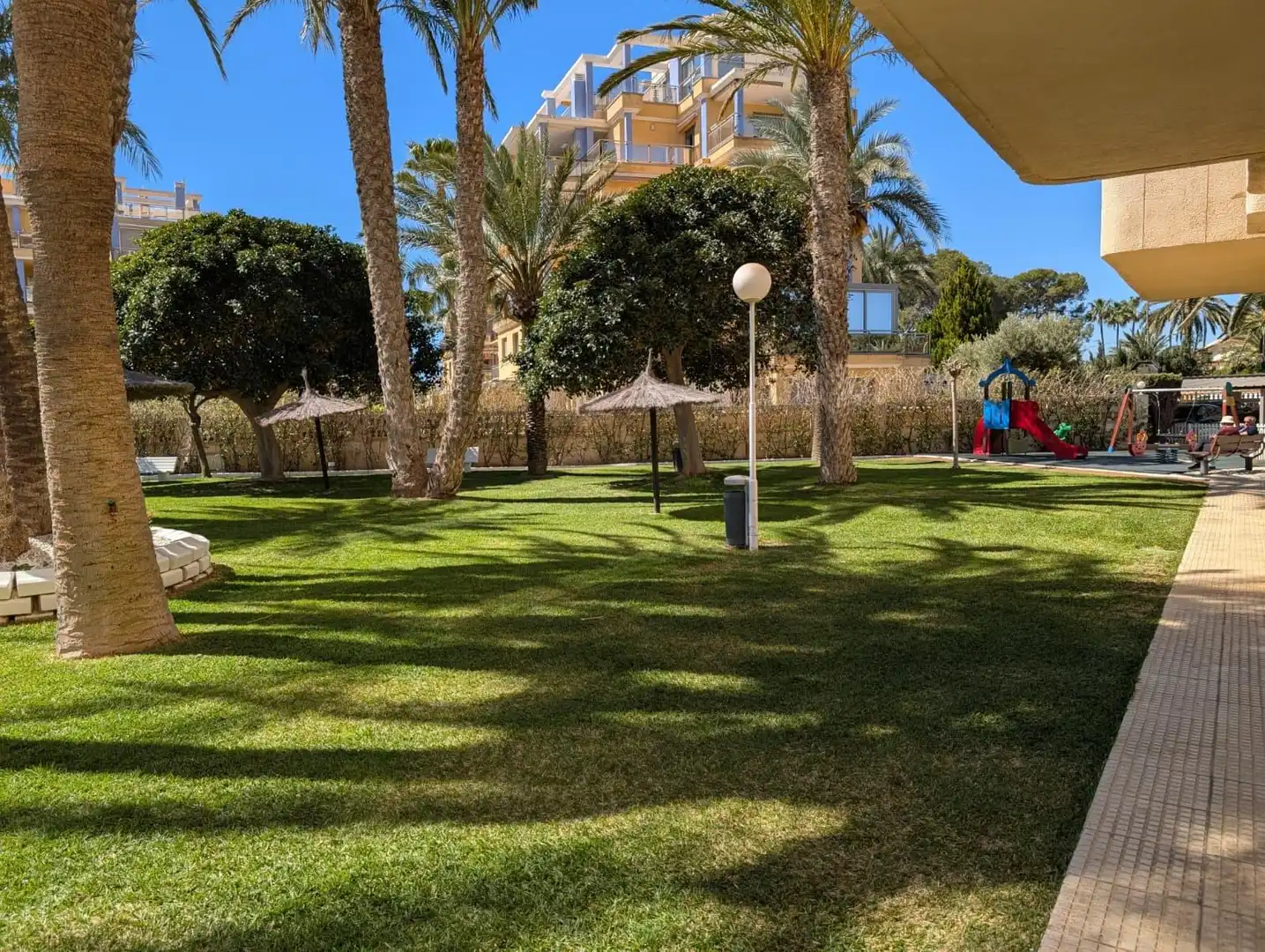 Jardí de Apartament en venda en El Campello amb Jardí privat, Terrassa i Piscina comunitària