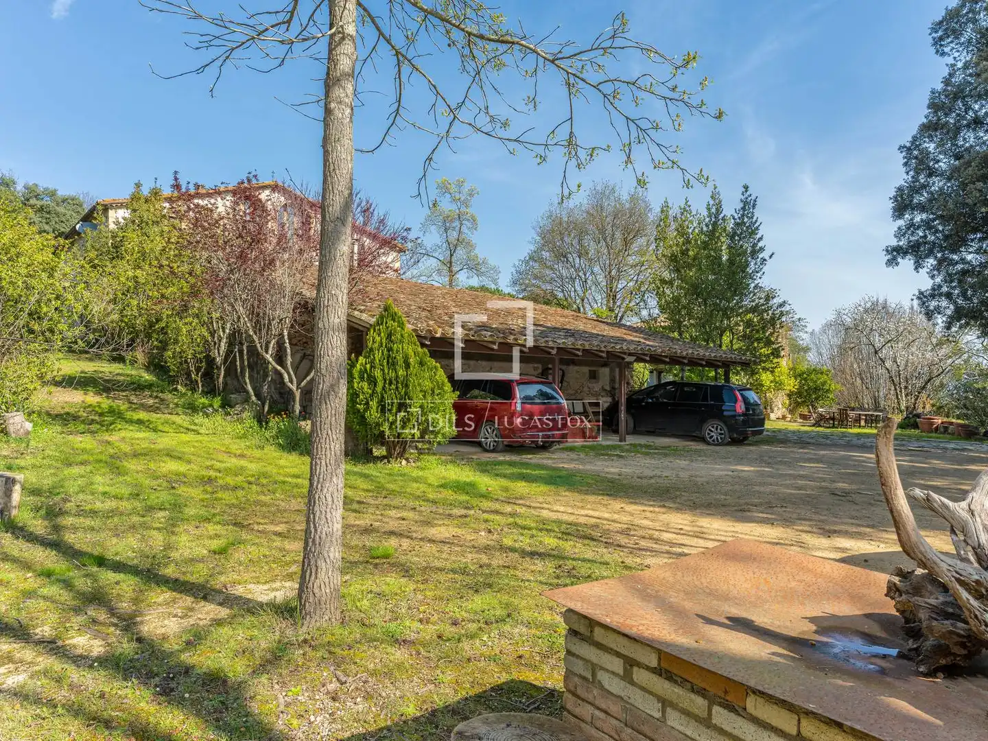 Exterior view of Country homes for sale in Anglès  with Air Conditioner, Private garden and Terrace