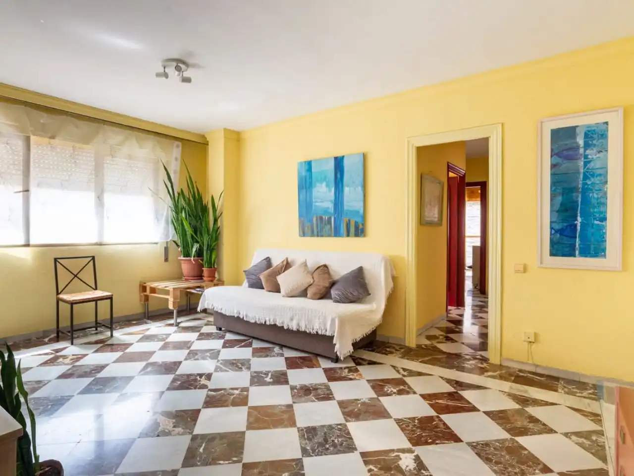 Sala d'estar de Casa o xalet en venda en Málaga Capital amb Aire condicionat
