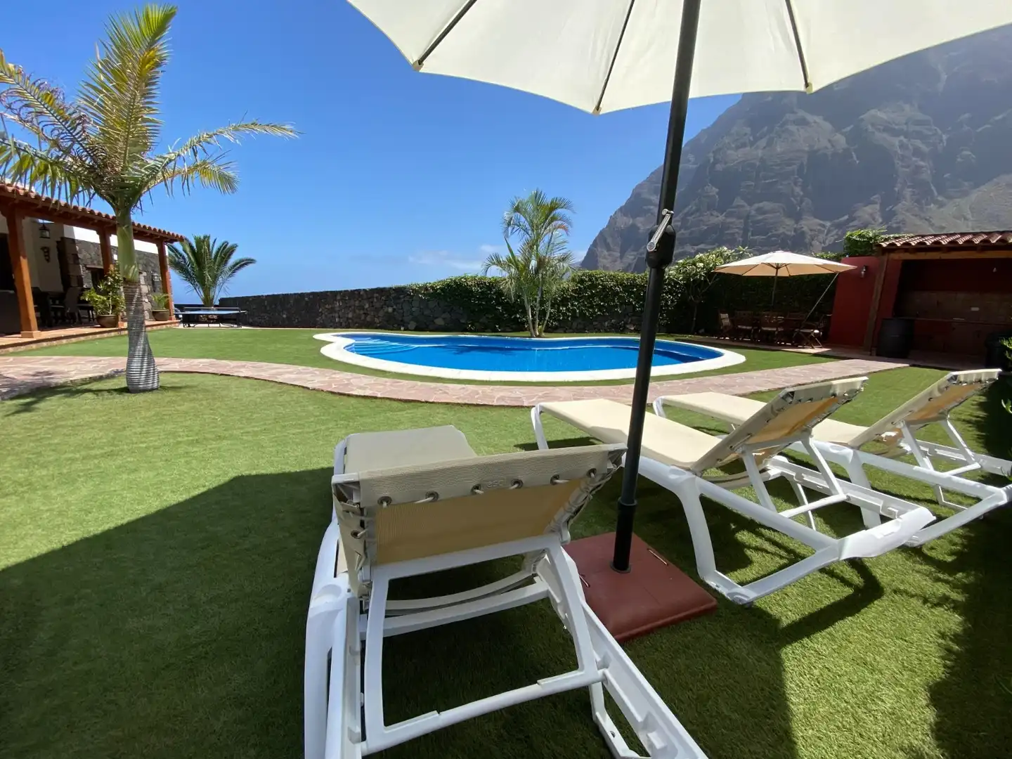 Garden of Houses for sale in Frontera  with Air Conditioner, Parquet flooring and Terrace