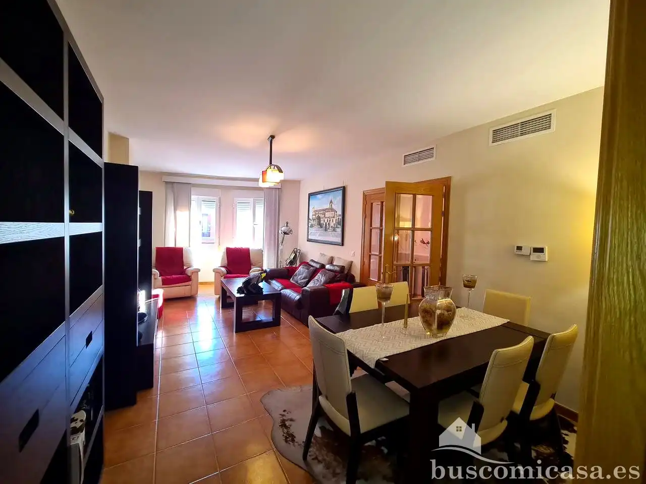 Sala de estar de Casa adosada en venta en La Carolina con Aire acondicionado, Calefacción y Terraza