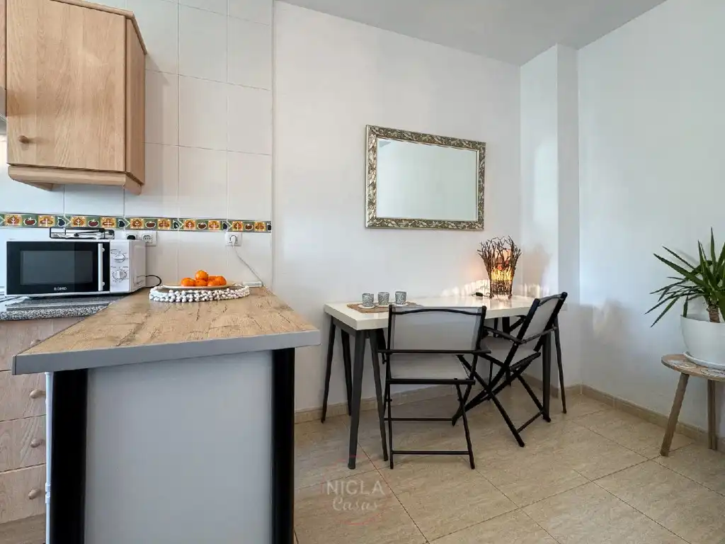Cocina de Apartamento en venta en Cuevas del Almanzora con Aire acondicionado, Terraza y Amueblado
