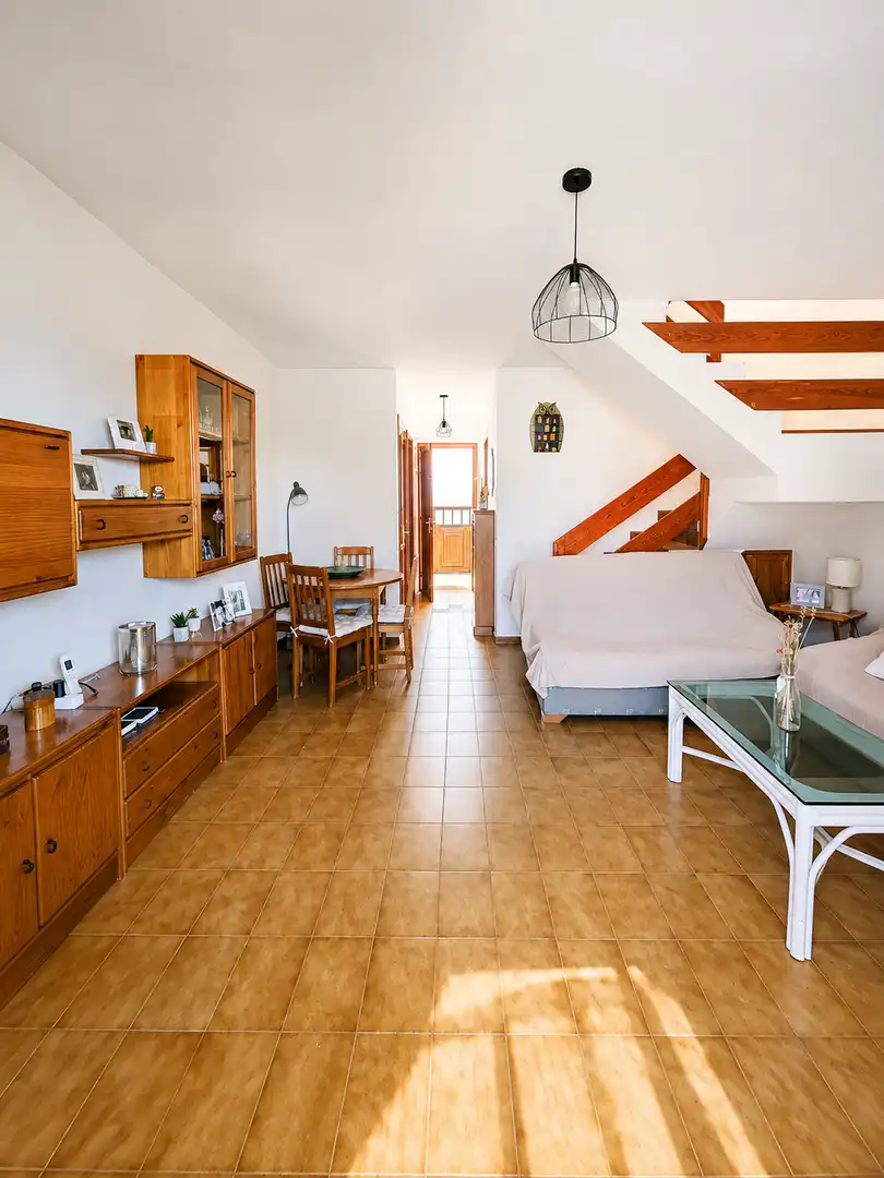 Sala de estar de Dúplex en venta en Pájara con Amueblado
