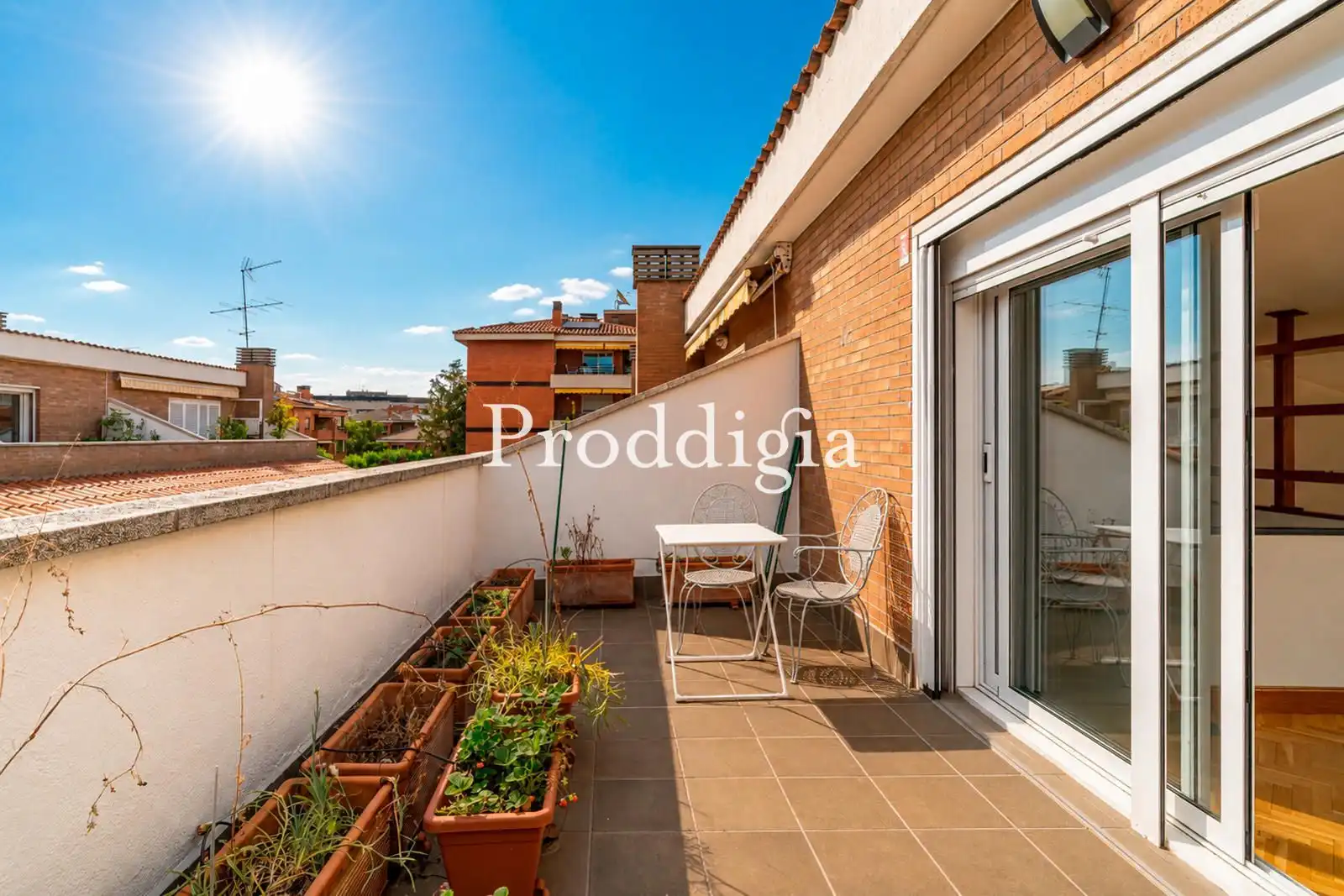 Terraza de Casa adosada en venta en Sant Cugat del Vallès con Terraza, Piscina y Piscina comunitaria