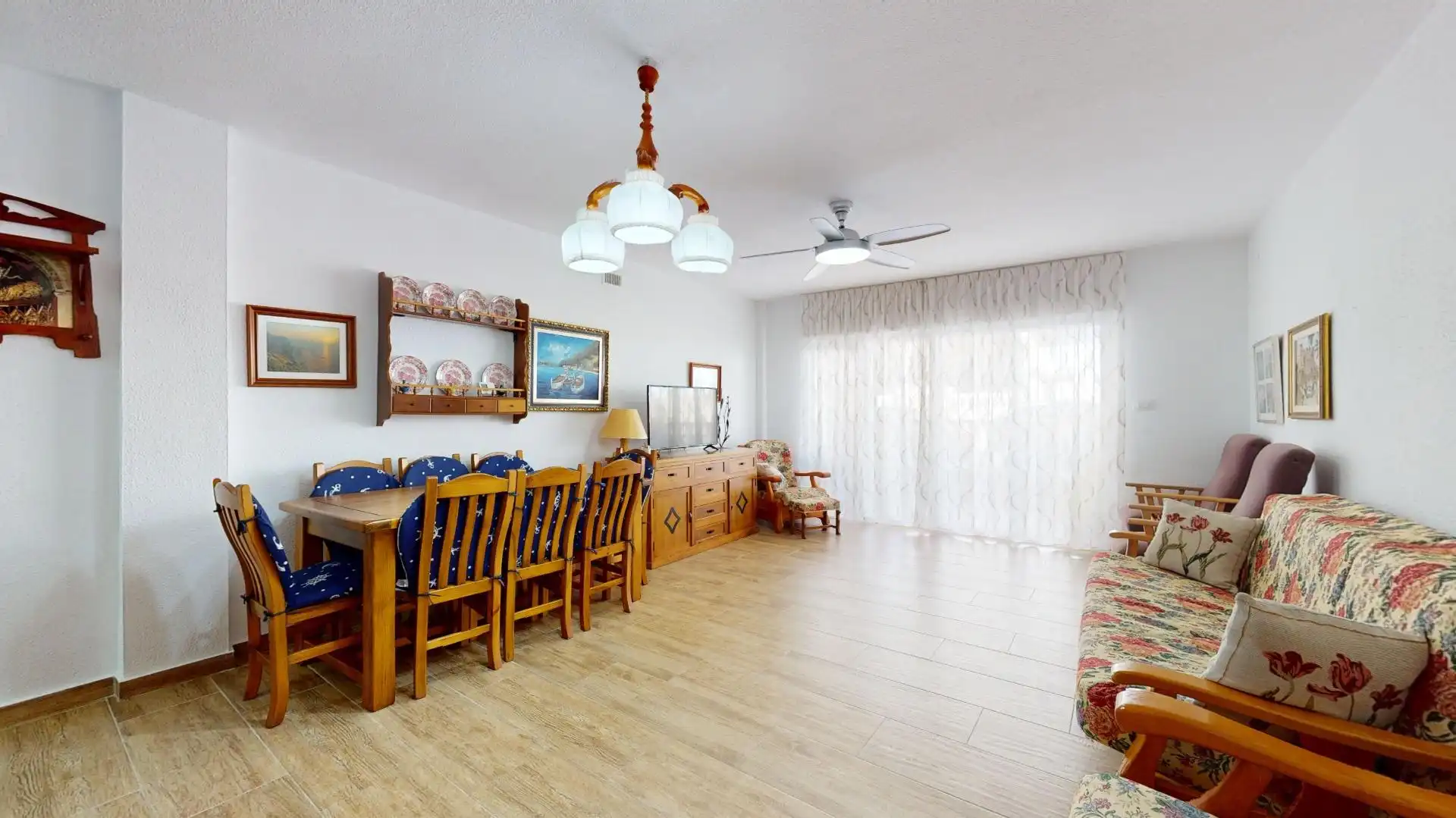 Comedor de Casa adosada en venta en Pilar de la Horadada con Jardín privado y Terraza