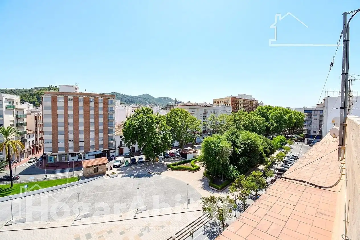 Exterior view of Flat for sale in Oliva  with Air Conditioner, Heating and Terrace
