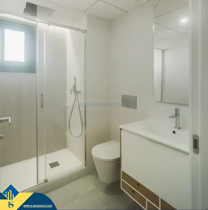 Baño de Apartamento en venta en Pilar de la Horadada con Terraza, Amueblado y Piscina comunitaria