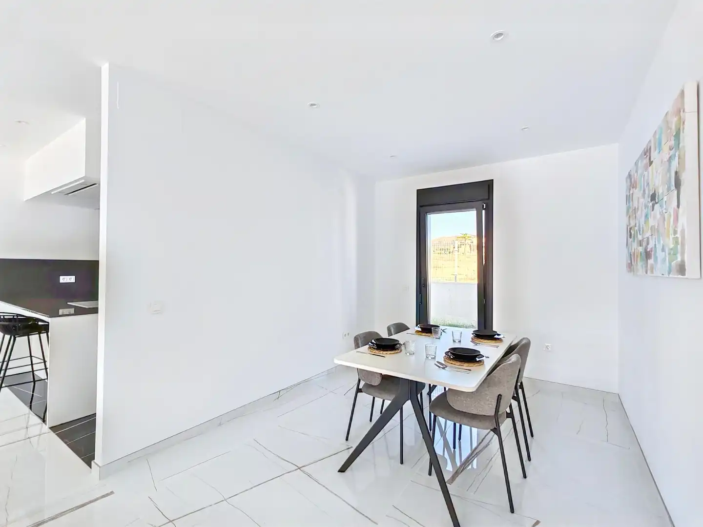 Dining room of Houses for sale in Los Gallardos  with Air Conditioner, Heating and Private garden