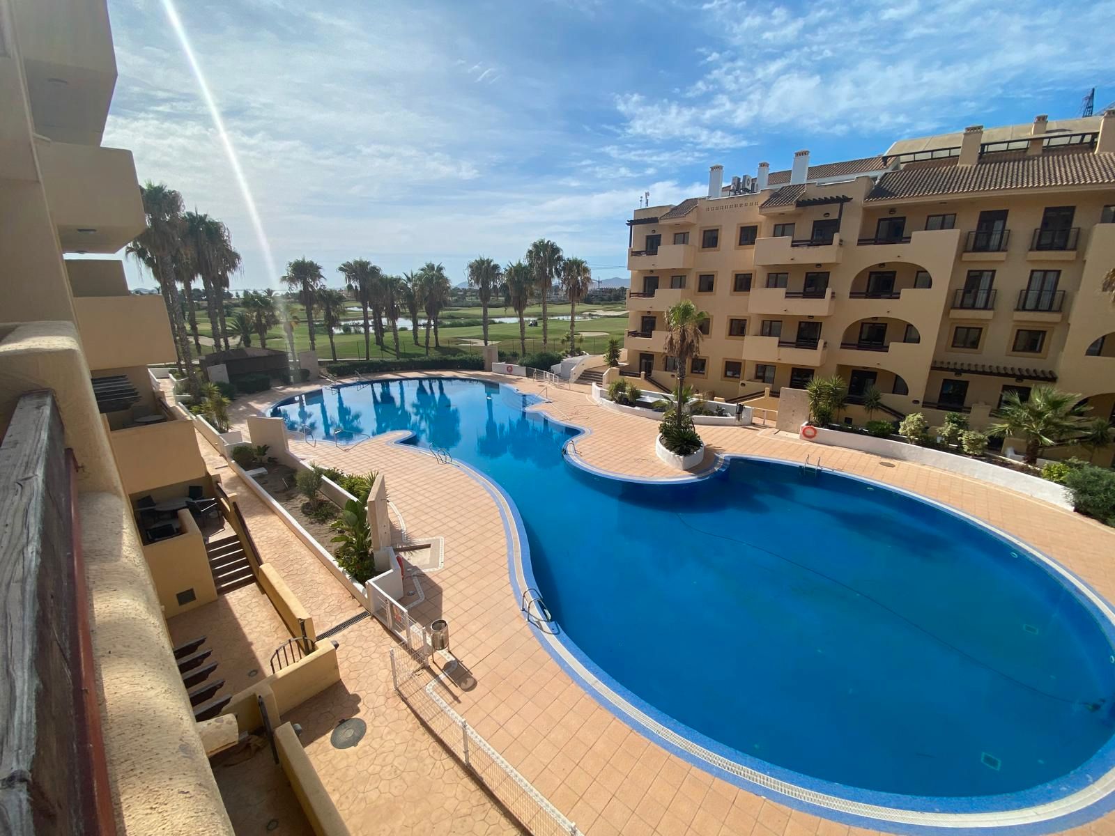 Swimming pool of Apartment for sale in Los Alcázares  with Air Conditioner, Storage room and Furnished