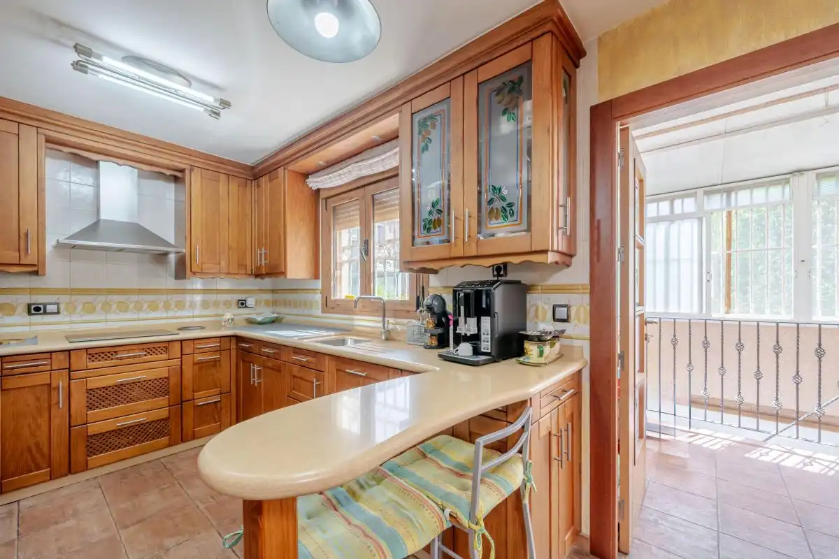 Cocina de Casa adosada en venta en Rojales con Calefacción, Terraza y Balcón