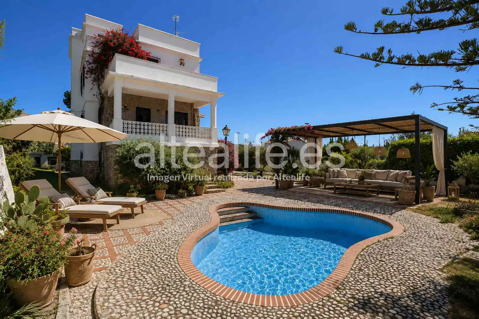 Casa o chalet en venta en Altea con Aire acondicionado, Terraza y Piscina