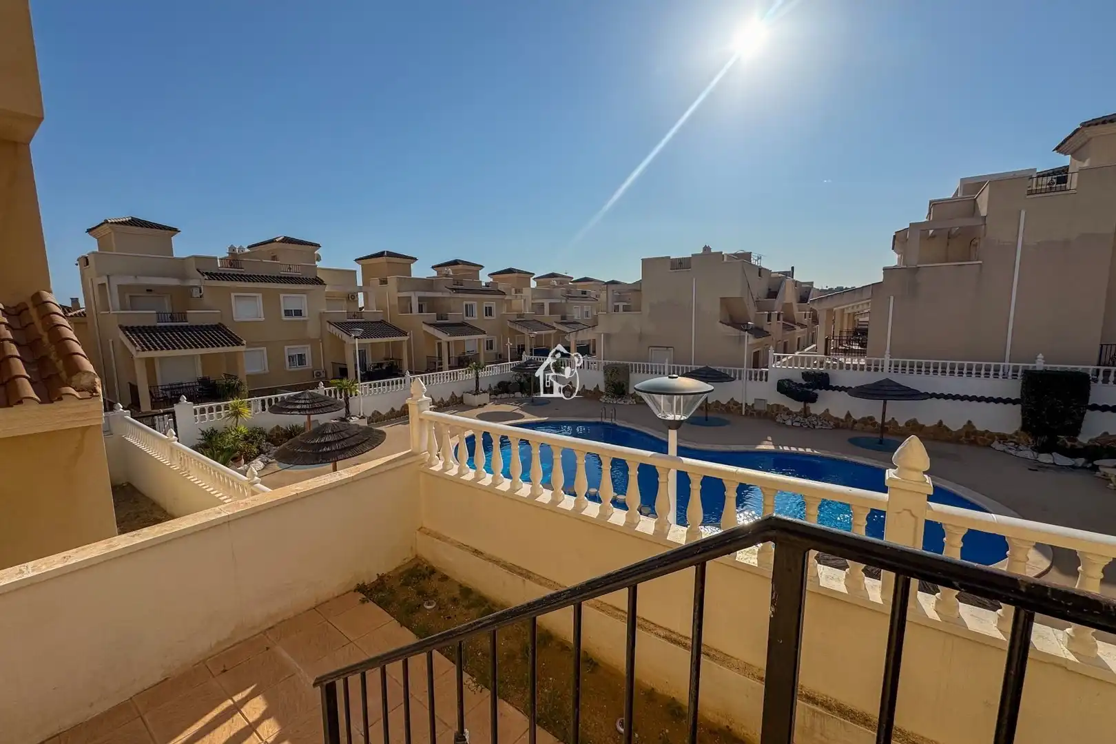 Terrassa de Casa o xalet de lloguer en San Miguel de Salinas amb Aire condicionat, Piscina i Moblat