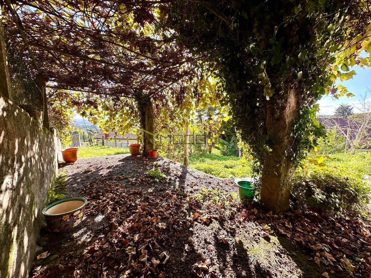 Jardín de Casa o chalet en venta en Santiago de Compostela  con Calefacción, Jardín privado y Terraza
