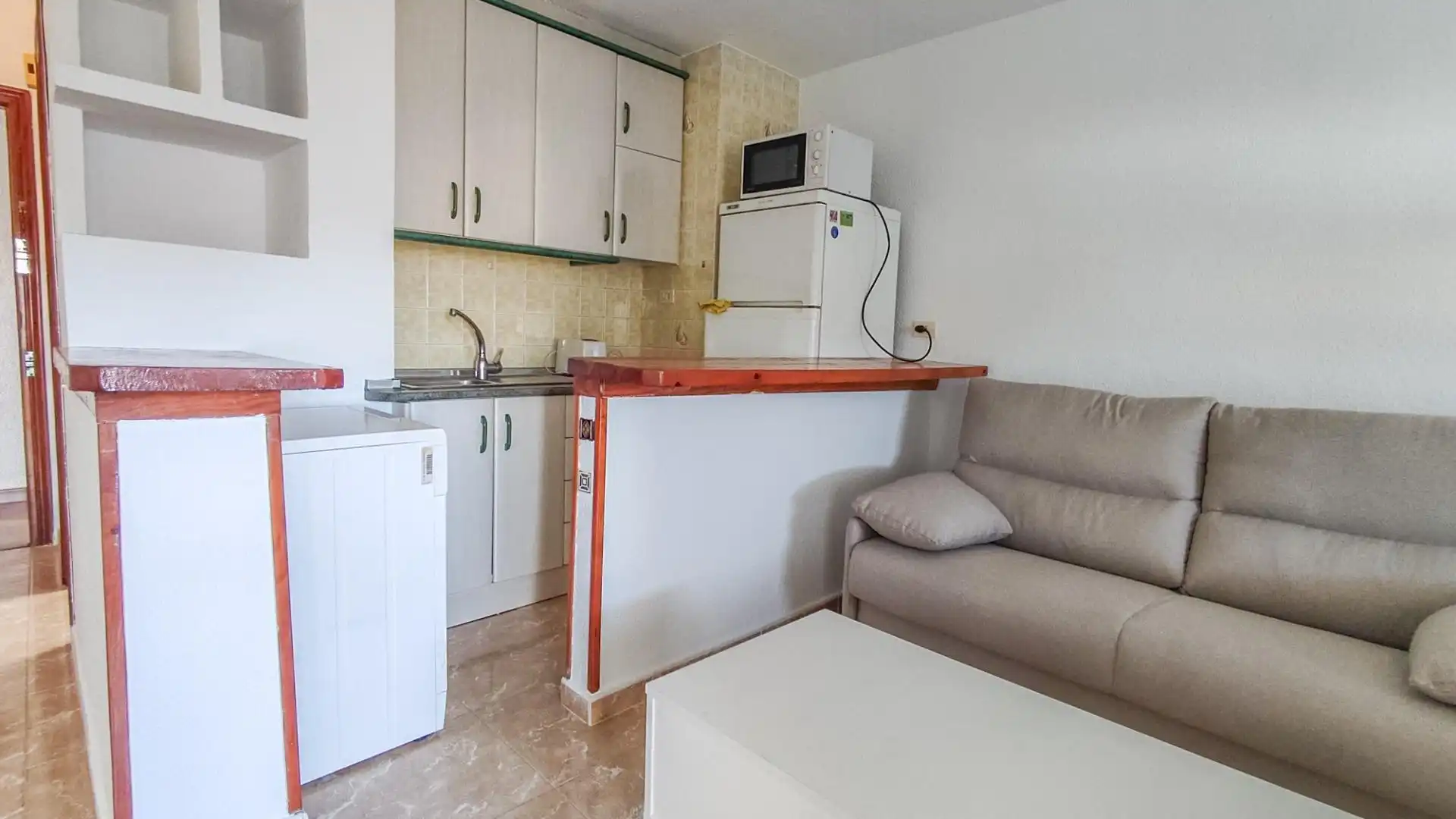 Cocina de Estudio en venta en San Javier con Aire acondicionado, Jardín privado y Amueblado