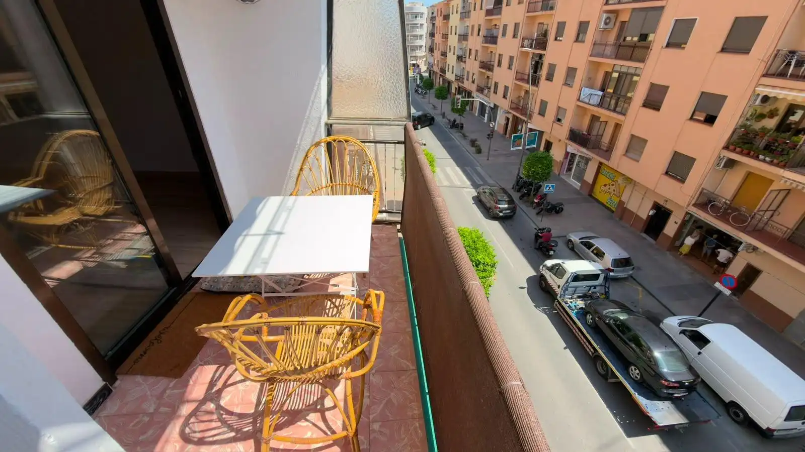 Terrasse von Wohnung zum Verkauf in Villajoyosa / La Vila Joiosa mit Klimaanlage, Heizung und Terrasse