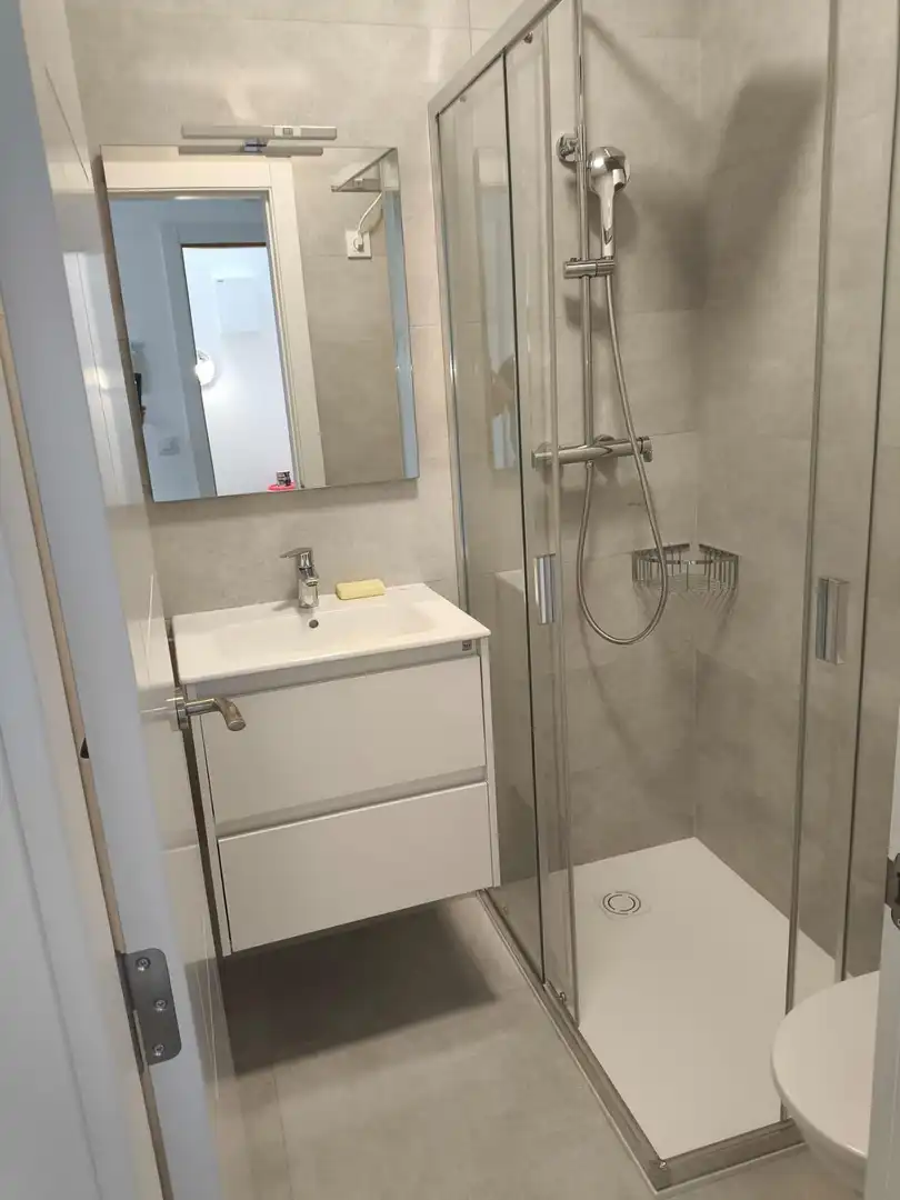 Bany de Apartament de lloguer en A Coruña Capital 