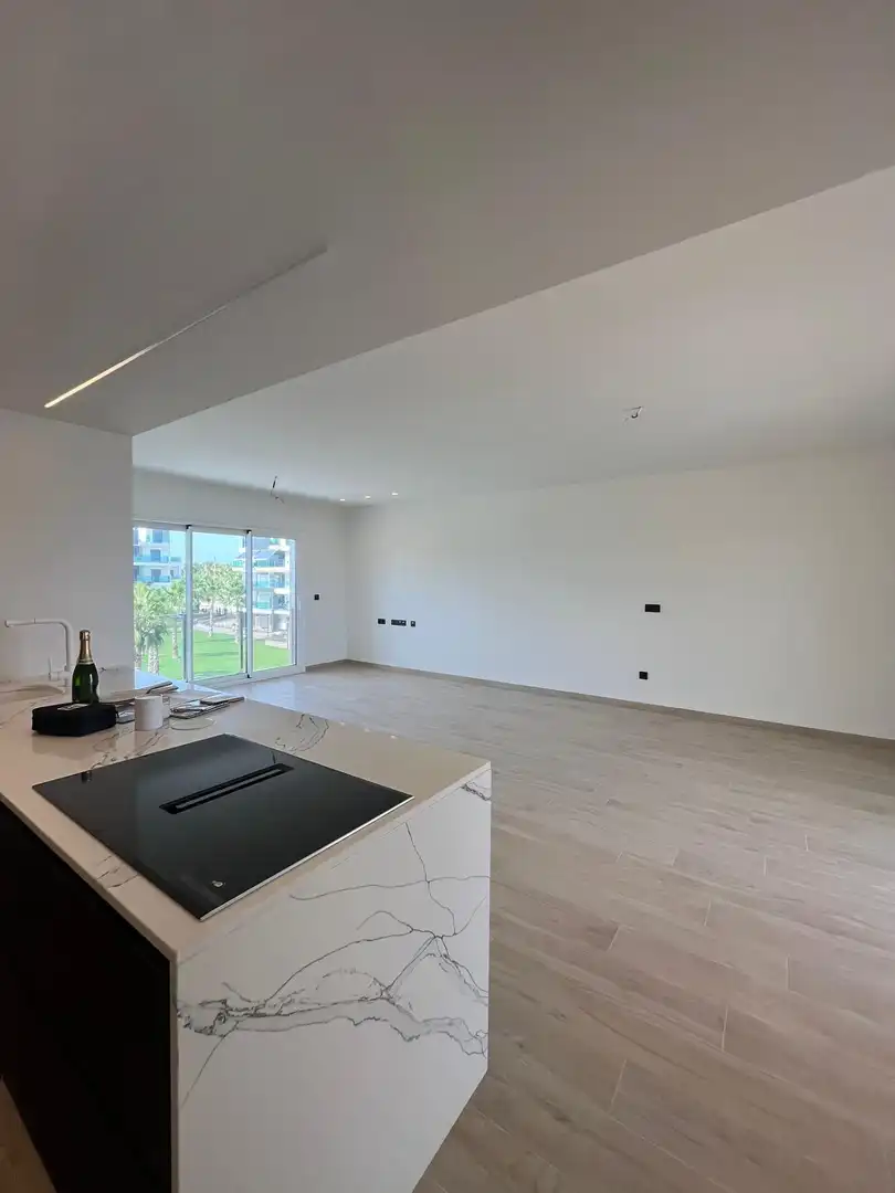 Sala de estar de Apartamento en venta en Guardamar del Segura con Aire acondicionado, Calefacción y Jardín privado