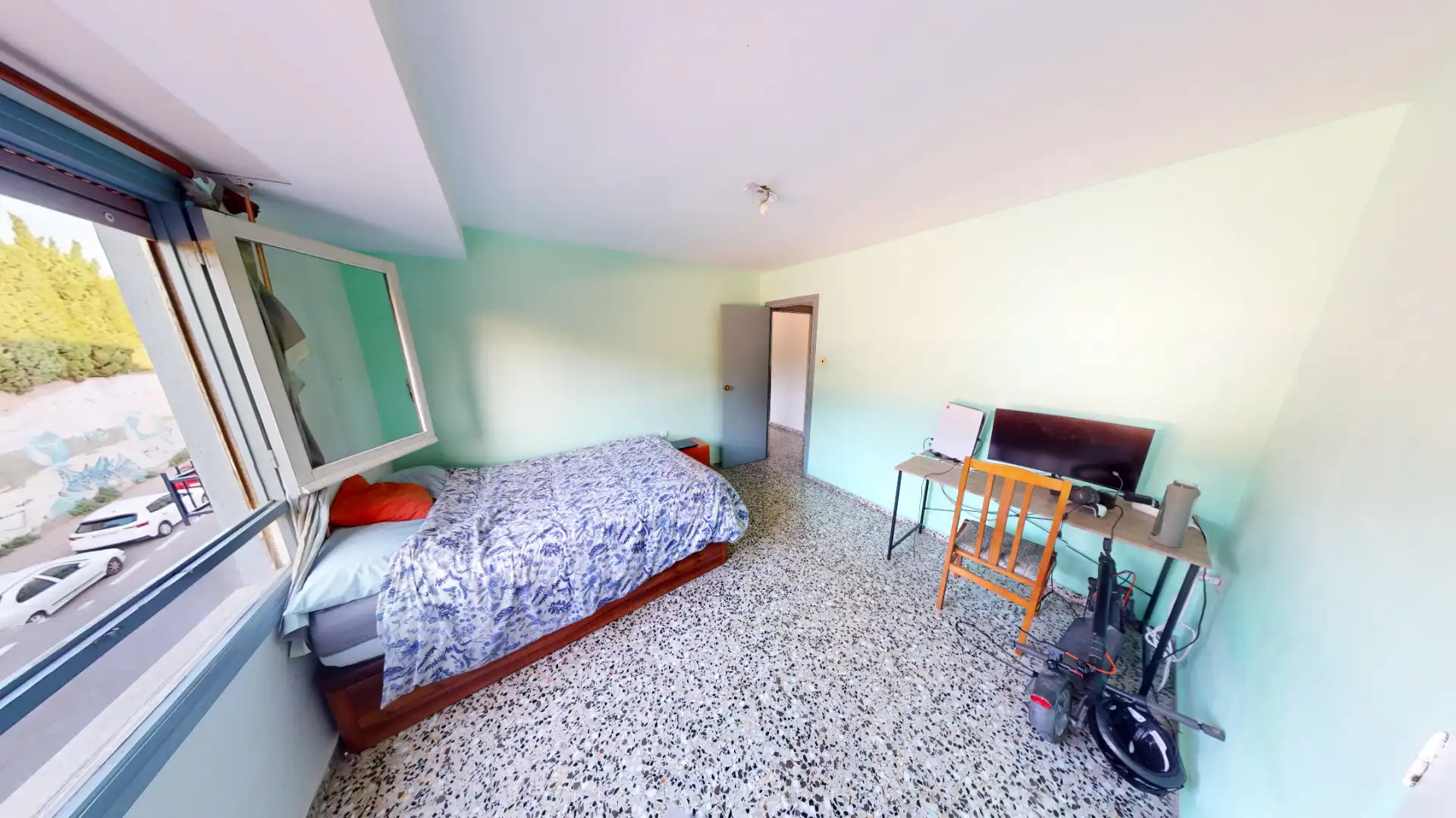 Schlafzimmer von Wohnung zum Verkauf in Alicante / Alacant mit Terrasse, Möbliert und Ofen