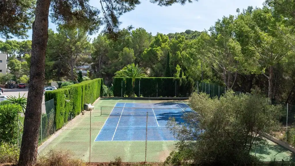 Garden of Apartments for sale in Calvià  with Air Conditioner, Terrace and Furnished