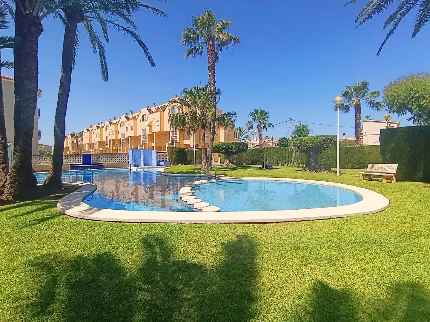 Swimming pool of Attic for sale in Dénia  with Air Conditioner, Heating and Private garden