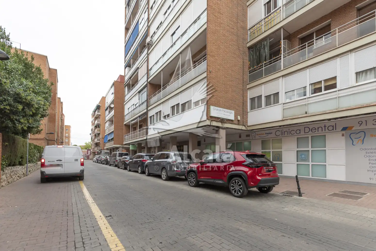Vista exterior de Piso en venta en Alcalá de Henares con Calefacción, Parquet y Terraza