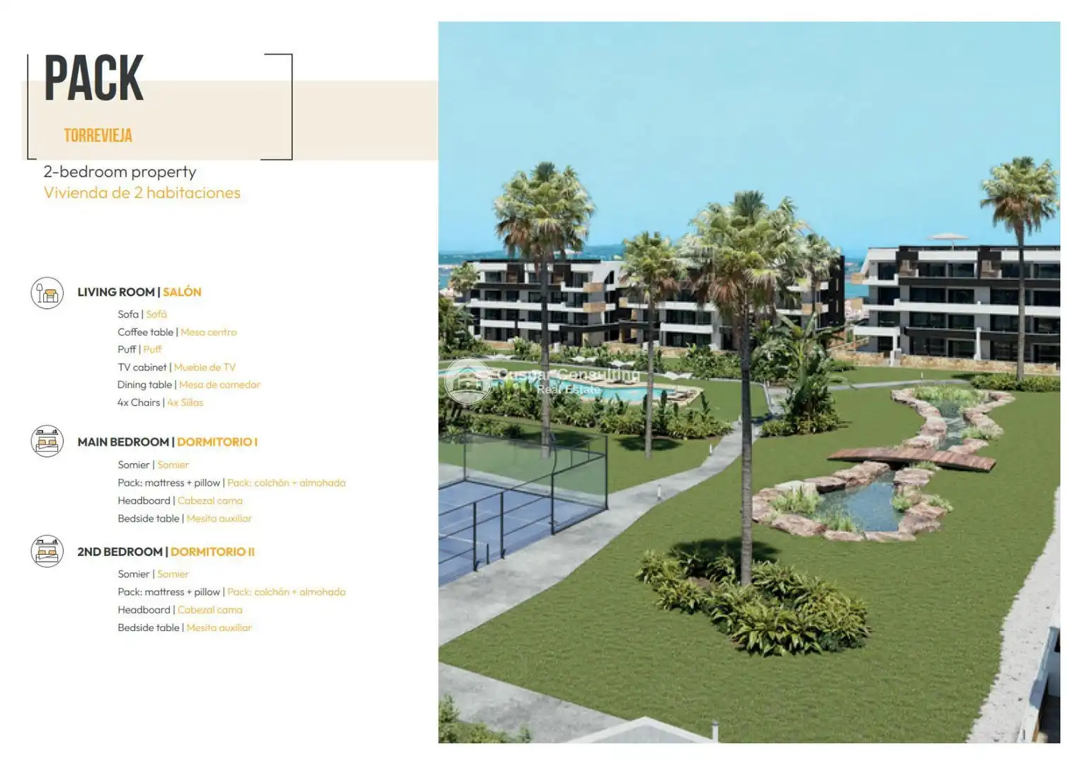 Jardí de Apartament en venda en Torrevieja amb Aire condicionat, Calefacció i Terrassa