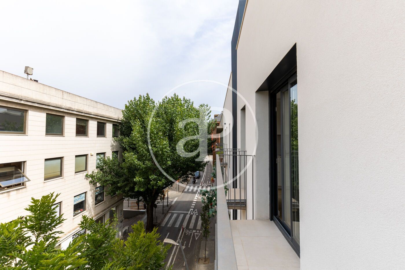 Exterior view of Flat for sale in Sant Cugat del Vallès  with Air Conditioner, Heating and Storage room