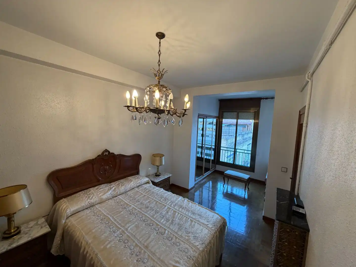 Bedroom of Flat for rent in  Barcelona Capital  with Terrace and Balcony