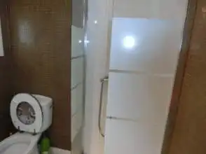 Bathroom of Flat for rent in Gijón   with Parquet flooring