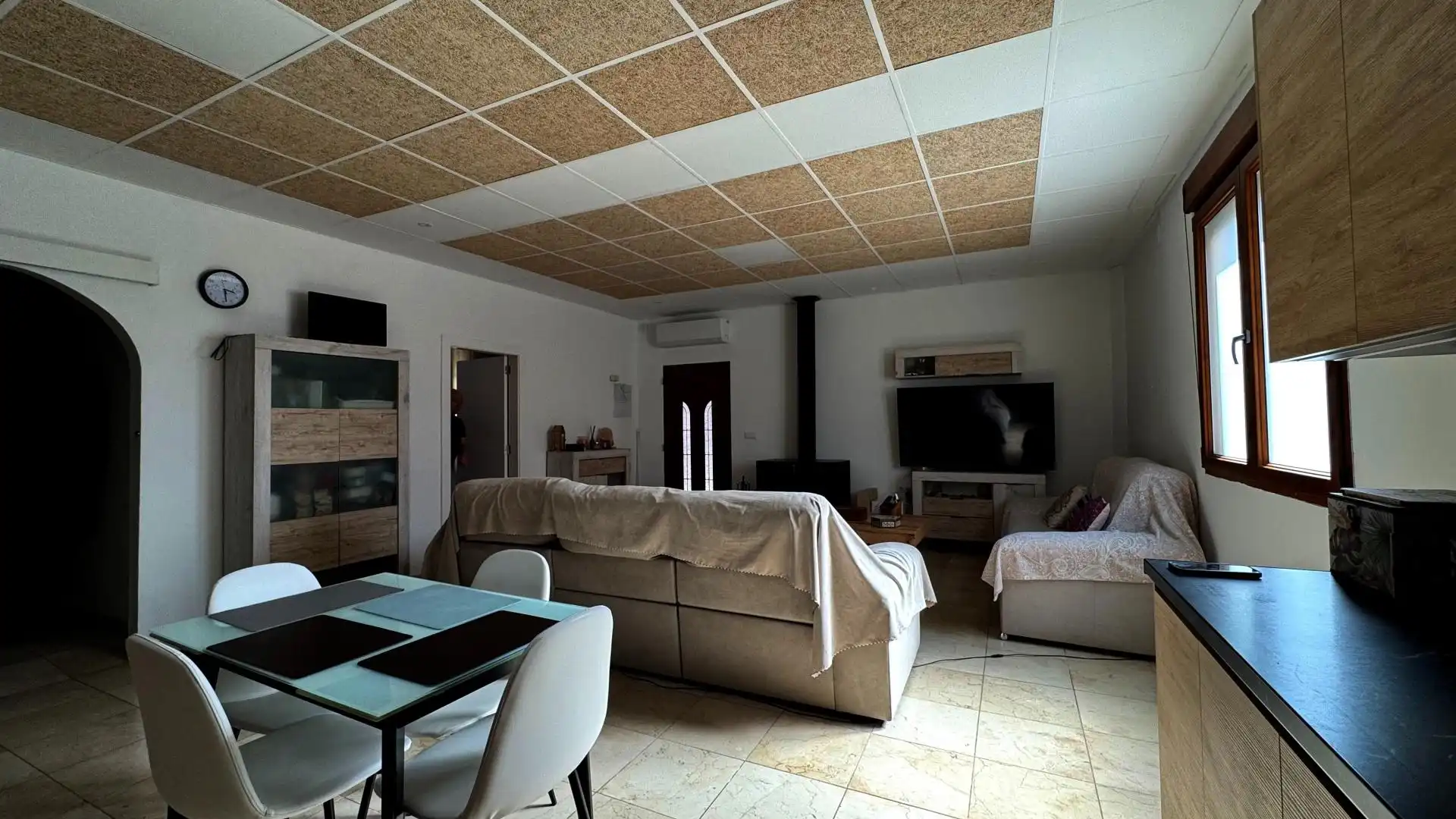 Sala de estar de Casa adosada en venta en El Pinós / Pinoso